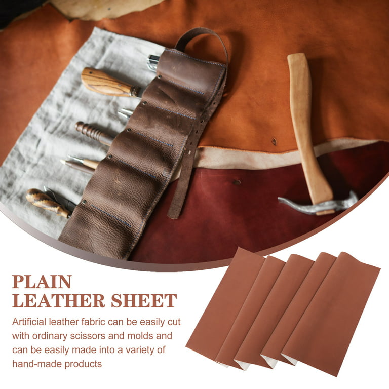 Leather Sheet Roll Leather Craft Decorative Leather Roll PU