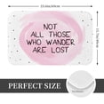 thumbnail image 2 of Pofeuu Not All Those Who Wander Are Lost Print Flannel Doormats Rug16"x24"Rug Washable Doormats Indoor Outdoor Rugs for Layered Front Door Mats, Porch, Kitchen, Entryway, 2 of 7