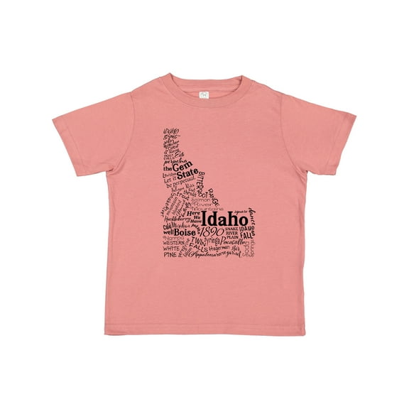Inktastic Idaho State Word Salad Boys or Girls Toddler T-Shirt