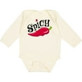 thumbnail image 3 of Inktastic Spicy Hot Chili Pepper Boys or Girls Long Sleeve Baby Bodysuit, 3 of 5