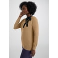 thumbnail image 3 of Jessica London Women's Plus Size Tie-Neck Sweater, 3 of 6