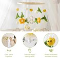 thumbnail image 4 of Campanas de viento de madera, campanas de cama, móviles para guardería, cunas colgantes, abeja de peluche, juguete giratorio de madera, decoraciones para camas de recién nacidos, 4 of 5