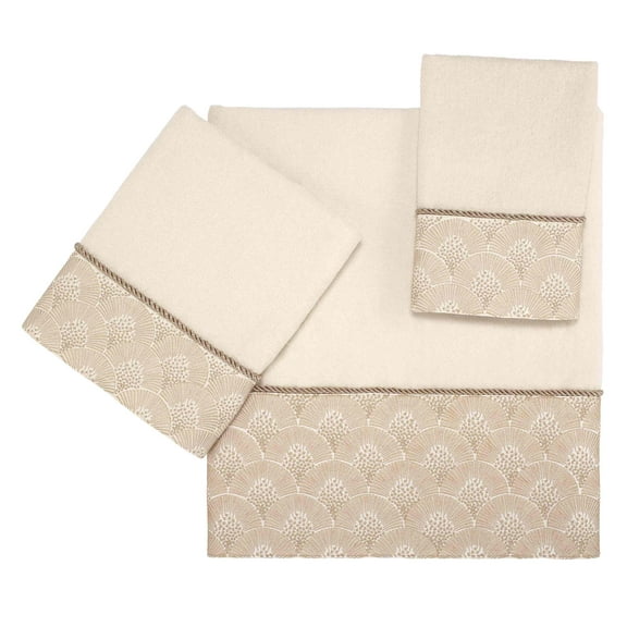 Avanti Deco Shell 3-Piece Towel Set