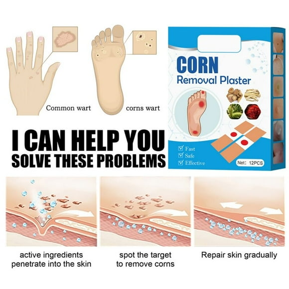 For All-Day Pain Relief Provides Cushioning Protection Corn Remover for Foot Corn Removal Pads Corn Treatment Pads