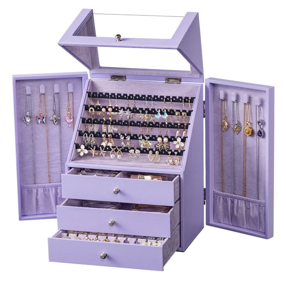 SINGBLA Jewelry Box Organizer Case for Women