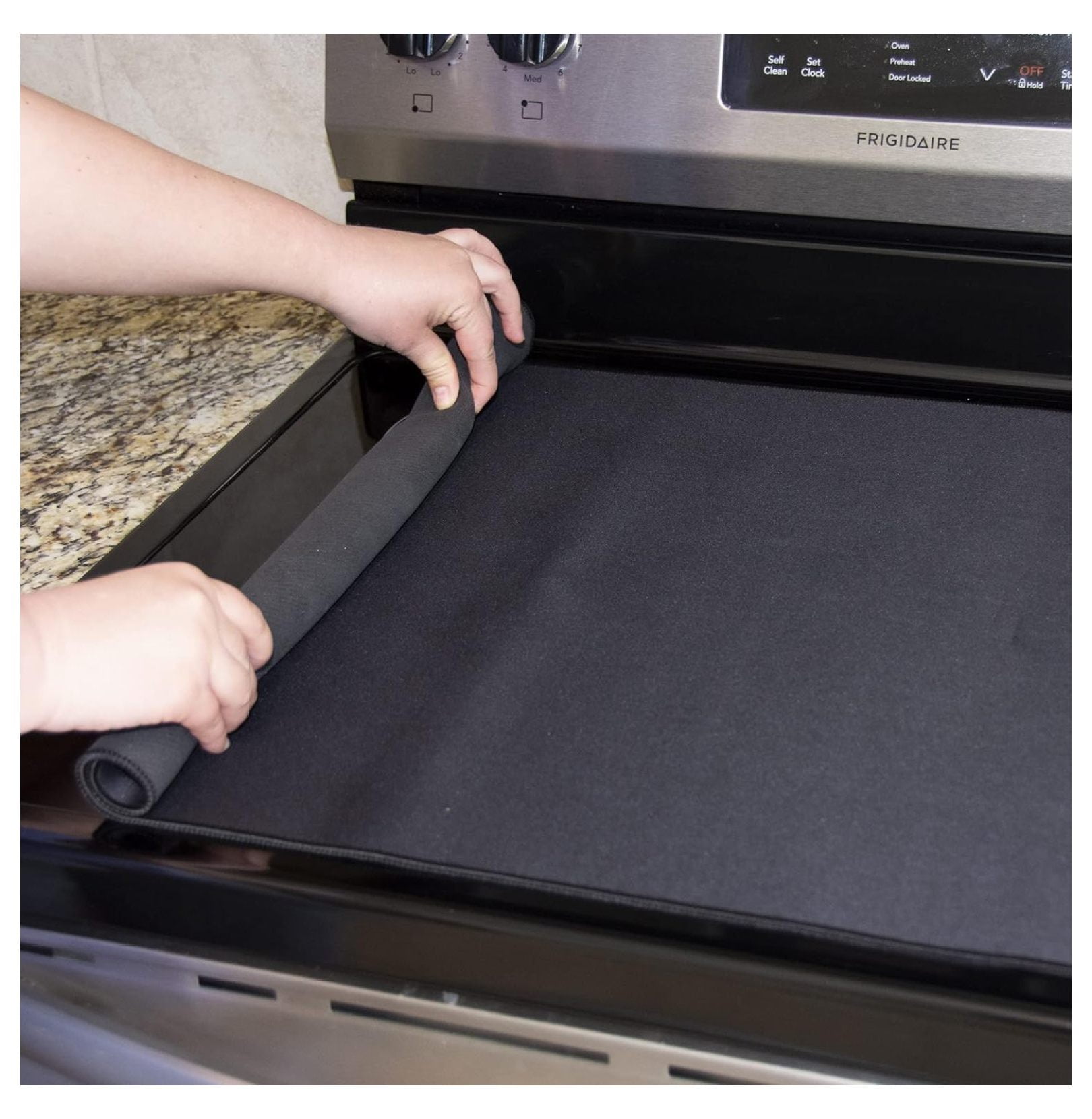 Glass Top Stove Protector - (28.75x20.5) - Electric Stove, Glass Top Stove, Ceramic Glass Cooktop Protector, Full Stove Cover, Flat Top Oven/Range Protector – Large