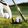 thumbnail image 2 of KAKOWELY Dual Golf Ball Holder Clip with Rotatable Foldable Design Portable Plastic Golf Ball Organizer for Easy Storage Quick Release,3.35X"X1.77"X0.43", 2 of 5
