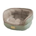 thumbnail image 1 of Winter Warm Pet Bed for Small Animals Under 10 lbs Cozy Soft Sleeping Space with Non- Washable Base, 1 of 5