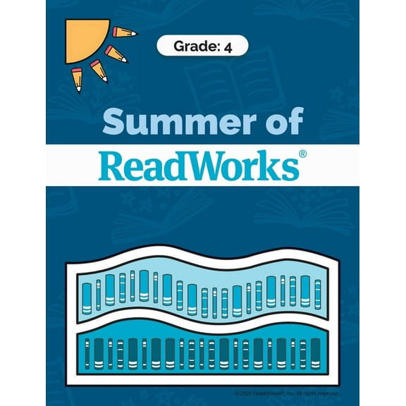 Summer of ReadWorks Grade 4 - 2025, (Paperback)