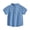 Blue, variant on KYAIGUO Baby Boys Kids Clothes Summer Short Shirt Solid Color Shirt for Toddler Boys 1-6 Years Old