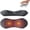 Black, variant on Back Massager with Heat, 3-In-1 Traction & Vibration for Sciatica & Lower Back Pain Relief, Ergonomic Lumbar Support