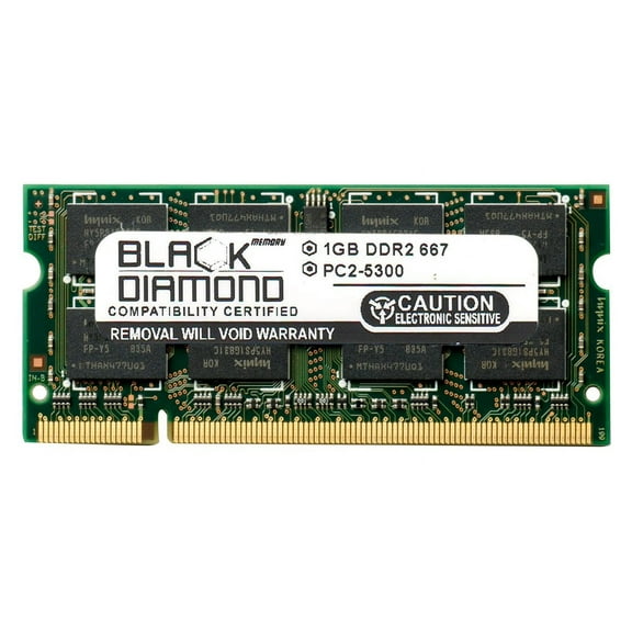 1GB Black Diamond Memory Module for Acer Aspire One ZG5 DDR2 SO-DIMM 200pin PC2-5300 667MHz Upgrade