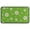 Green Daisy Flower, variant on Colorful Daisy Flower Silhouette Pattern Door Rugs,Washable Non Slip Door Mats Indoor,Decorative Door Mats,Entry Mat Indoor for Entrance,Bedroom,Kitchen,Bathroom,30"x17"