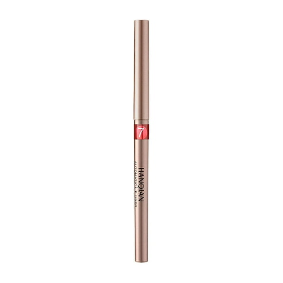 Delineador de labios HUOGUO, giratorio automático, impermeable, duradero, 0,5 g