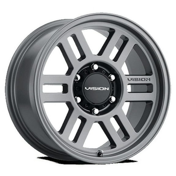 17x9 Vision 355 Manx 2 Overland Satin Grey Wheel 6x135 (0mm)