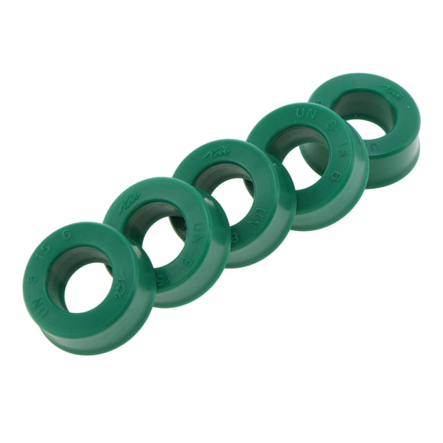 Anillo de sello de aceite universal Unique Bargains Sello de labio UN 8x15x6mm Alta presión TPU Verde 5 Pcs