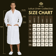 thumbnail image 3 of Lotus Linen Lightweight Waffle Robe for Men - Lightweight Cotton Blend Spa Bathrobe, Navy X-Large, 3 of 6