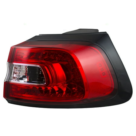 Nova Tail Lamp Panel - Passengers Taillight Tail Lamp Quarter Panel Mounted Replacement for Jeep Cherokee 68102906AF
