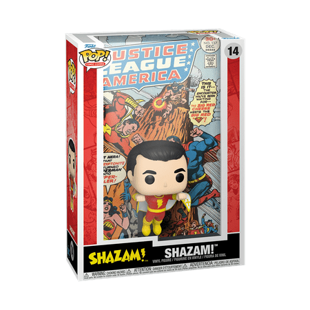UPC: 0889698674416 | Funko Pop! Comic Cover: DC – Shazam Vinyl Figure