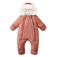 thumbnail image 1 of Combinaison à Capuche pour Enfants, Costume Ours, Veste Chaude pour Garçons, 1 of 8