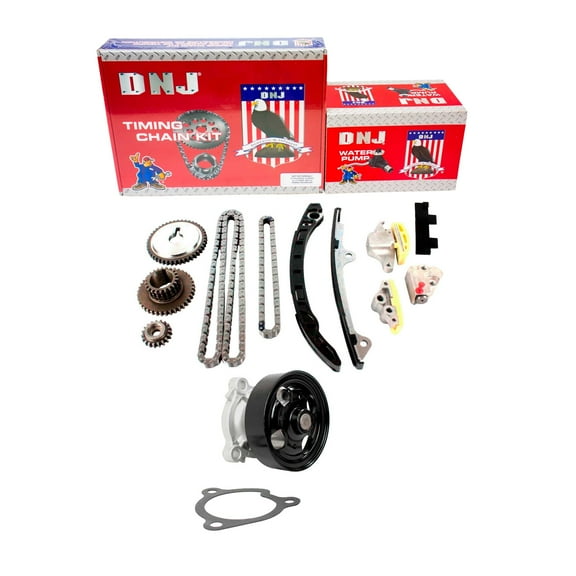 DNJ TK657WP Timing Chain Kit with Water Pump Fits Cars & Trucks 07-15 Nissan 2.5L L4 DOHC 16V