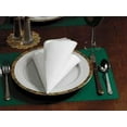 thumbnail image 3 of FashnPoint Serviettes de Table Blanches 15,5 Po X 15,5 Po 100 Unités (8/caisse), 3 of 5
