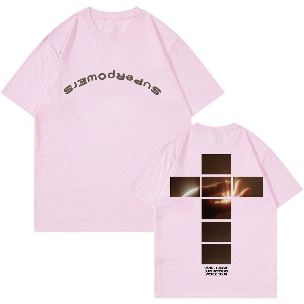 Daniel Caesar Superpowers World Tour Crewneck Short Sleeve