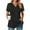01_Black, variant on Womens Summer Tops Plus Size Casual V Neck Tunics Trendy Work Cute Short Sleeve Polo T Shirts Blue 3XL