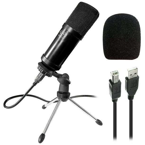 AxcessAbles MX-715 USB Studio Condenser Recording Microphone for PC Laptop  MAC or Windows, Cardioid Studio for Recording Vocals, Voice-Overs, 