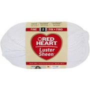 Red Heart Luster Sheen Yarn, Available in Multiple Colors