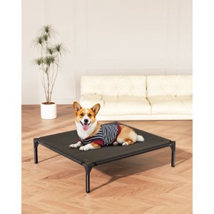 AsterOutdoor Elevated Dog Bed for Large Dogs