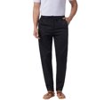 thumbnail image 4 of Large Casual Pants For Men Trendy Business Casual Pants For Spring Comfortable Straight Leg Solid Color Trousers Black 3XL, 4 of 7