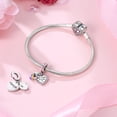 thumbnail image 2 of MULA Original Mother's Day Gift 925 Sterling Silver DIY Charm 5A Zircon fit Charm Bracelet for Women Jewelry, 2 of 6