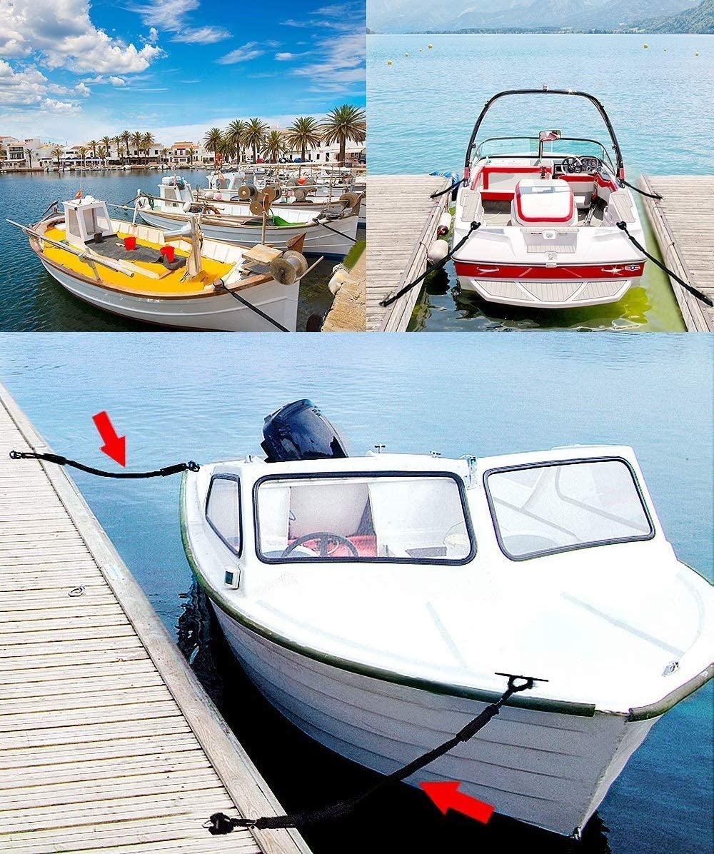 Jet Ski Bungee Boat Dock Lines Dock Rope Mooring Line Boat Accessories