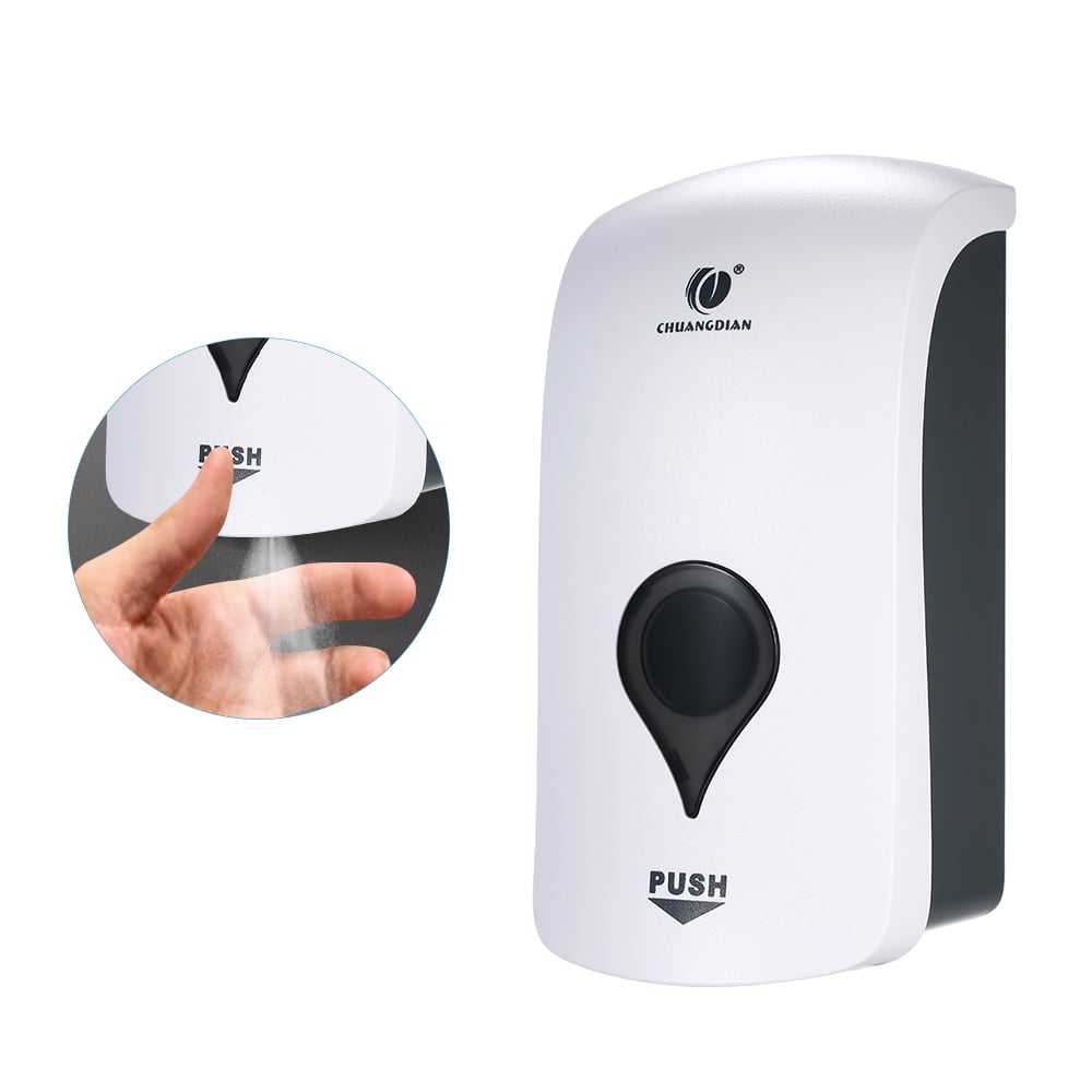 CHUANGDIAN 1000ml Wall Mounted Soap Dispenser Spray Type Rinsefree