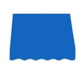 thumbnail image 3 of Awntech 4.38 Ft San Francisco Closed-Sided Fixed Awning Canopy (52.5in x 31in x 24in), Bright Blue, 3 of 4