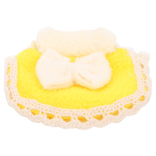 Hamster Cloak Outfits With BowKnot Soft Fleece Mini Pet Clothes For Small Animal