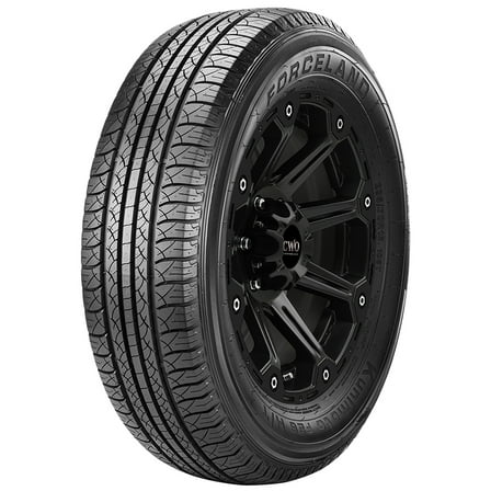 245/65R17 Forceland Kunimoto F26 H/T 111T XL Black Wall Tire