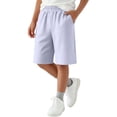 thumbnail image 3 of Rvasteizo Boys Girls Loose Elastic Waist Pocket Crop Shorts Toddler Casual Short Trousers for 1-15 Years, 3 of 5