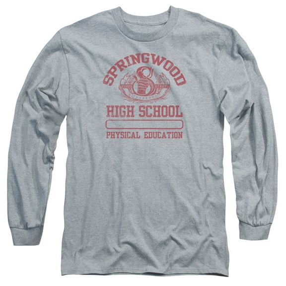 Nightmare On Elm Street - Springwood High - Long Sleeve Shirt - Small