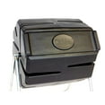thumbnail image 4 of FCMP Outdoor 37 Gallon Single Chamber Roto Tumbling Compost Bin, Black, 4 of 6