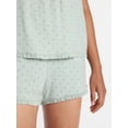 thumbnail image 5 of Joyspun Women’s Modal-Blend Ruffle Trim Cami and Shorts Sleepwear Set, 2-Piece, Sizes XS-3X, 5 of 6