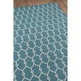thumbnail image 4 of Momeni  Baja Trellis Indoor Outdoor Rug Blue 2'3" x 7'6" Runner 8' Runner Indoor,Outdoor,Runner Ivory Rectangle,Runner, 4 of 5