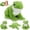 Frog-4 PCS Green, variant on MaoGoLan 6pcs Duck Stuffed Animals 15.7'' Duck with 5 Baby Ducks Plush Toy Inside