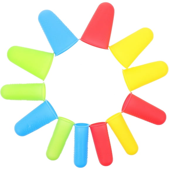 LOLIPPYY Protective Finger Covers Silicone Assorted