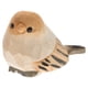 thumbnail image 1 of Figura decorativa de escritorio con forma de pájaro de madera, adorno de pájaro pequeño con base, 1 of 8