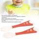 thumbnail image 3 of Cuchara para bebé, cuchara ecológica para comida de bebé, portátil, fácil de lavar, fácil de almacenar, de silicona para niños, 3 of 6