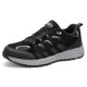 thumbnail image 1 of Zapatillas de senderismo Kricely Waterproof Suede para hombre, color negro, talla 40, 1 of 6