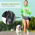 thumbnail image 4 of Bolsa de golosinas para perros para entrenamiento: dispensador de bolsas de caca integrado con soporte oculto para botella de agua, riñonera con cinturón de manos libres, ideal para clases de cachorros, viajes, correr, caminar, senderismo MFZFUKR 220563-1, 4 of 8