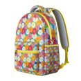 thumbnail image 2 of "Vibrant Sunflower & Wildflowers Print Backpack - Women's Fashionable School Bag with Laptop Compartment, Durable Construction for Daily College Use, Cute Floral Design Accessory", 2 of 6